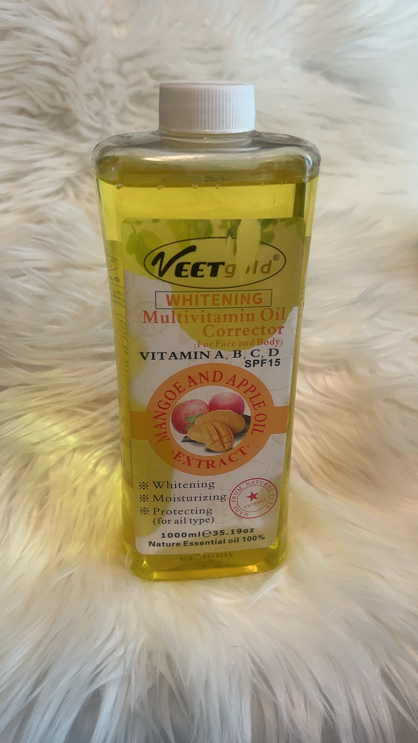 Veetgold Whitening Multivitamin Oil Corrector Mango & Apple Extract