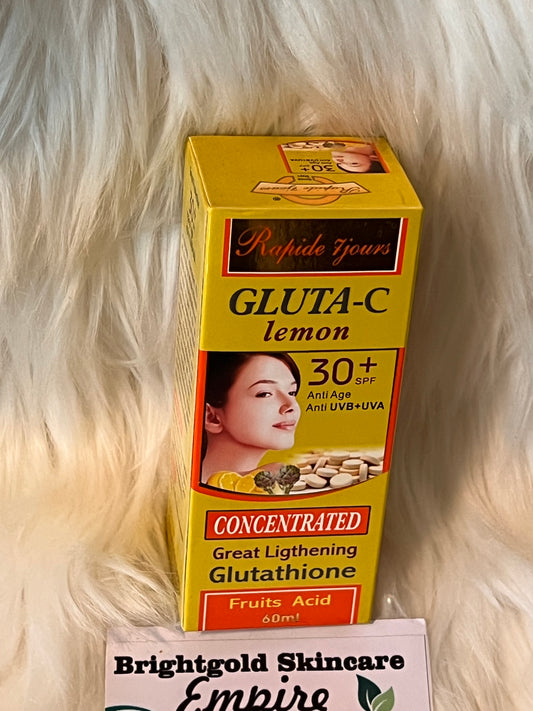 Gluta C Lemon Glutathione Serum.