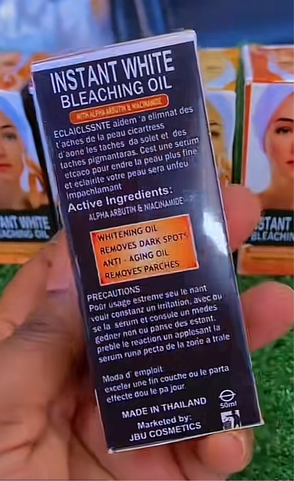 Instant Whitening Bleaching Oil