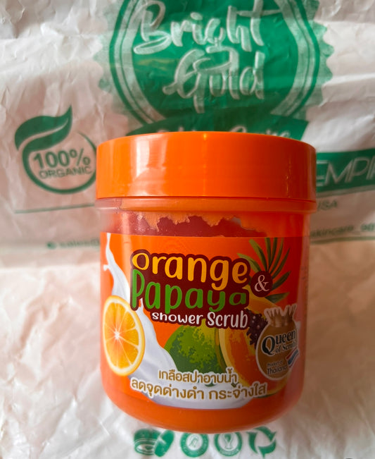 RD Orange & Papaya Whitening Shower Scrub