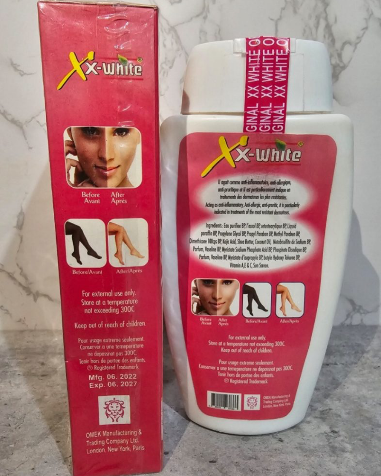 Xx White Half Cast Egyptian Gold Whitening Body Lotion